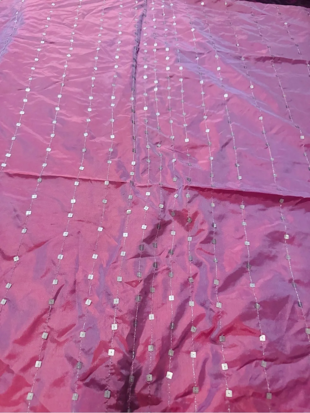 Elegant Pink and Plum Bedding Throw Blanket